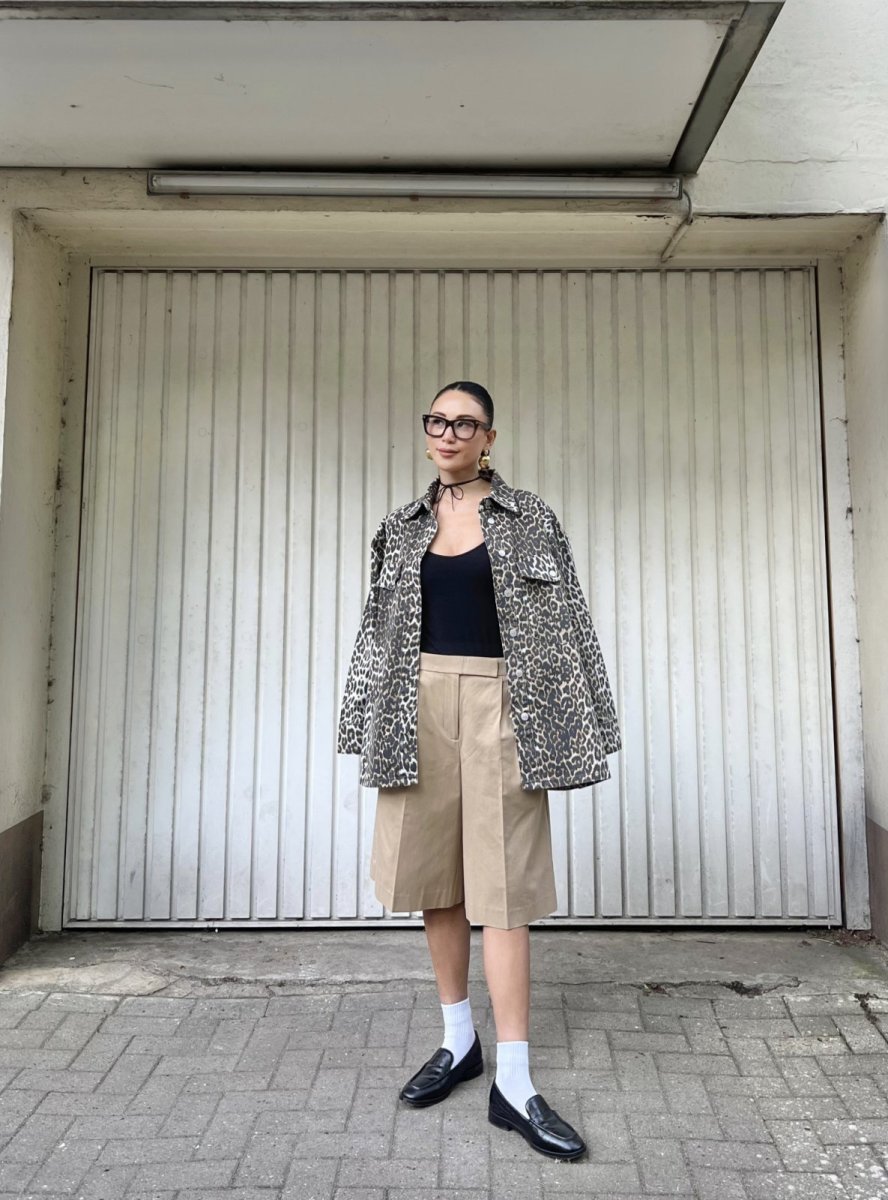 画像13: NORR - Esther Wide Shorts ワイドハーフパンツ - Camel (13)