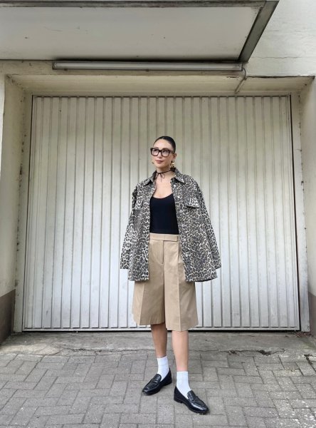 画像13: NORR - Esther Wide Shorts ワイドハーフパンツ - Camel (13)