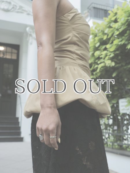 画像8: NORR - Velma Tube Top チューブトップ - Sand (8)