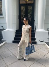 画像7: NORR - Crochet Pants クロシェニットパンツ - Off-White (7)