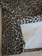 画像18: NORR - Larisa Clean Denim Shirt  レオパードデニムシャツ - Leo print (18)