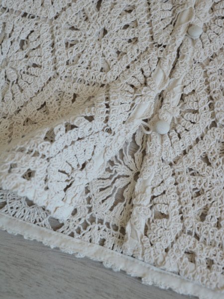画像15: NORR - Crochet Top クロシェニットジレトップ - Off-White (15)