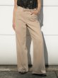 画像5: NORR - Hannali Wide Belt Jeans ワイドジーンズ - Light sand (5)