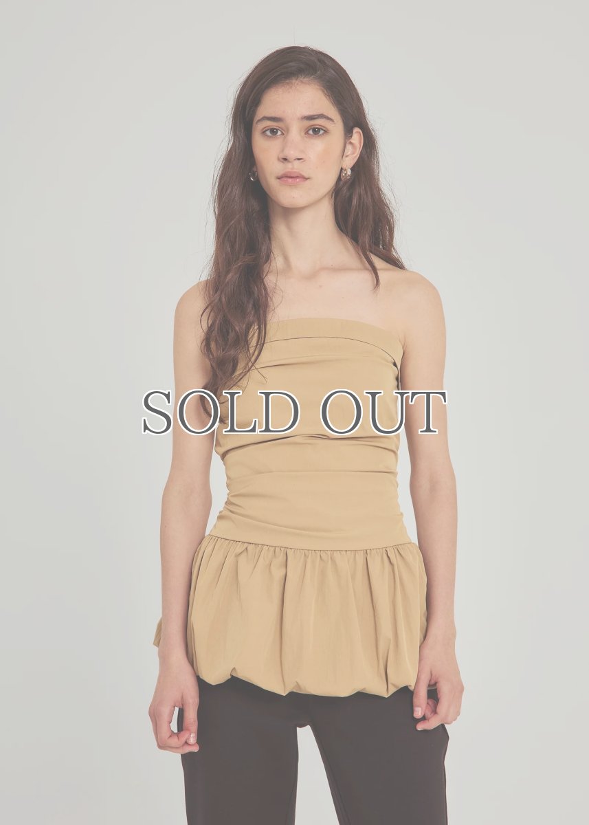 画像1: NORR - Velma Tube Top チューブトップ - Sand (1)