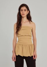 画像1: NORR - Velma Tube Top チューブトップ - Sand (1)
