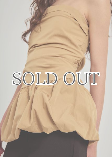 画像2: NORR - Velma Tube Top チューブトップ - Sand (2)