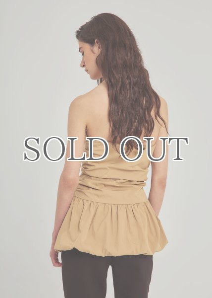 画像3: NORR - Velma Tube Top チューブトップ - Sand (3)