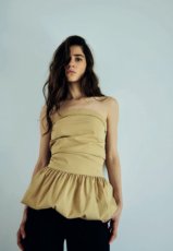 画像4: NORR - Velma Tube Top チューブトップ - Sand (4)
