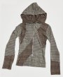 画像7: ［RAVE REVIEW］DEA ZIP HOODIE - BROWN CHECK (7)