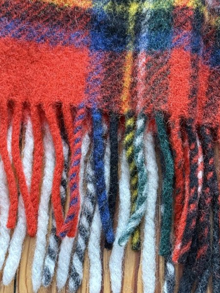 画像24: ［RAVE REVIEW］MARGARET OVER SIZED LEATHER DOUBLE COAT - BLACK / RED (24)