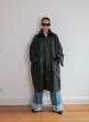 画像10: ［RAVE REVIEW］MARGARET OVER SIZED LEATHER DOUBLE COAT - BLACK / RED (10)