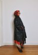画像4: ［RAVE REVIEW］MARGARET OVER SIZED LEATHER DOUBLE COAT - BLACK / RED (4)