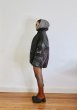 画像5: ［RAVE REVIEW］BILLIE BOMBER JACKET - DARK GREEN x GREY CHECK (5)