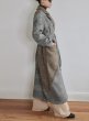 画像11: ［RAVE REVIEW］VICKY DOUBLE BREASTED COAT - BROWN x GREY CHECK (11)