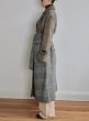 画像10: ［RAVE REVIEW］VICKY DOUBLE BREASTED COAT - BROWN x GREY CHECK (10)