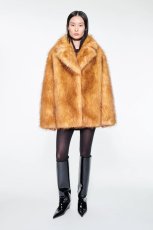 画像4: ［STAND STUDIO］ Janice Jacket フェイクファージャケット - Natural (4)