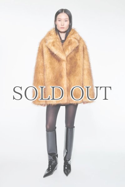 画像4: ［STAND STUDIO］ Janice Jacket フェイクファージャケット - Natural (4)