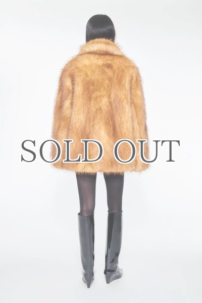 画像7: ［STAND STUDIO］ Janice Jacket フェイクファージャケット - Natural (7)