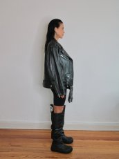 画像13: 【取り寄せ専用】［STAND STUDIO］ Isobelle Biker Leather Jacket バイカーレザージャケット - Black (13)