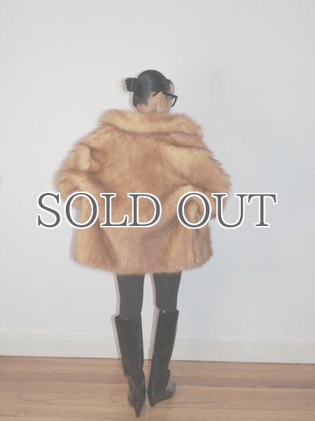 画像16: ［STAND STUDIO］ Janice Jacket フェイクファージャケット - Natural (16)