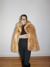 画像17: ［STAND STUDIO］ Janice Jacket フェイクファージャケット - Natural (17)
