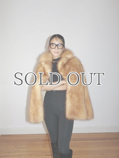 画像17: ［STAND STUDIO］ Janice Jacket フェイクファージャケット - Natural (17)