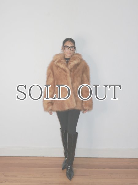 画像9: ［STAND STUDIO］ Janice Jacket フェイクファージャケット - Natural (9)