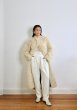 画像6: ［STAND STUDIO］Carolina Coat  カーリーエコファーコート - Off White (6)