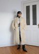 画像11: ［STAND STUDIO］Carolina Coat  カーリーエコファーコート - Off White (11)