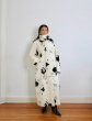画像7: ［STAND STUDIO］Palmer Faux Cow Fur Coat カウハイド エコファーコート - Off White/Black (7)