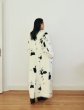 画像11: ［STAND STUDIO］Palmer Faux Cow Fur Coat カウハイド エコファーコート - Off White/Black (11)