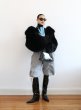 画像10: 【30%OFF】［STAND STUDIO］Samara Faux Fox-Fur Jacket エコフォックスファージャケット - Black (10)