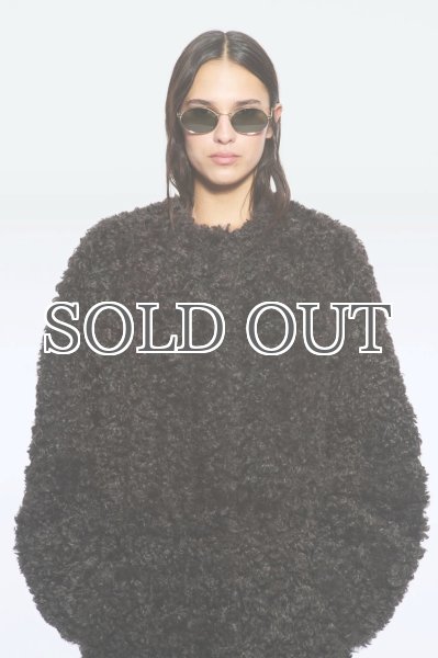 画像5: ［STAND STUDIO］Renata Curly Faux Fur Coat  カーリーエコファーコート - Dark Chocolate (5)