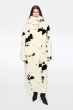 画像3: ［STAND STUDIO］Palmer Faux Cow Fur Coat カウハイド エコファーコート - Off White/Black (3)