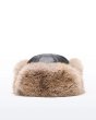 画像1: ［STAND STUDIO］Sable Hat エコファートラッパーハット - Black/Natural (1)