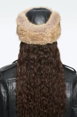 画像4: ［STAND STUDIO］Sable Hat エコファートラッパーハット - Black/Natural (4)