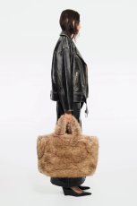 画像4: STAND STUDIO - Isobelle Biker Leather Jacket バイカーレザージャケット - Worn Black (4)