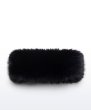 画像1: ［STAND STUDIO］Zephyra Headband エコファーヘッドバンド - Black (1)