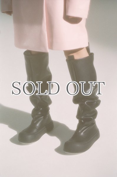 画像10: YUME YUME - Fisherman ロングブーツ - Black (10)