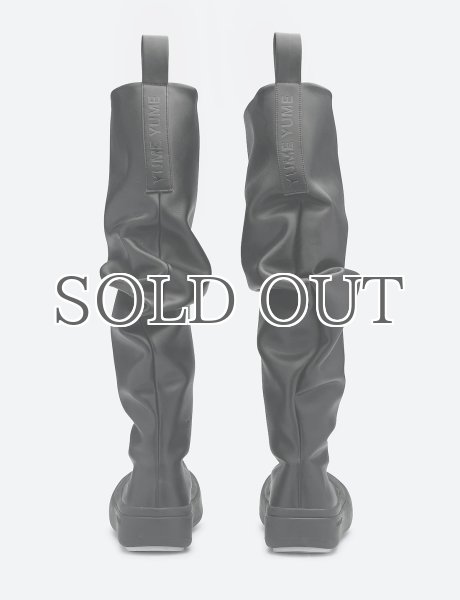 画像3: YUME YUME - Fisherman ロングブーツ - Black (3)