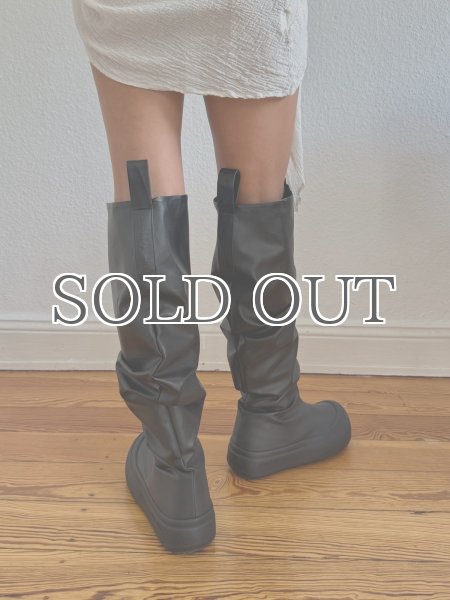 画像9: YUME YUME - Fisherman ロングブーツ - Black (9)