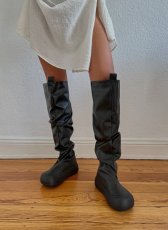 画像6: YUME YUME - Fisherman ロングブーツ - Black (6)