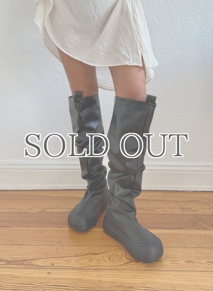 画像5: YUME YUME - Fisherman ロングブーツ - Black (5)