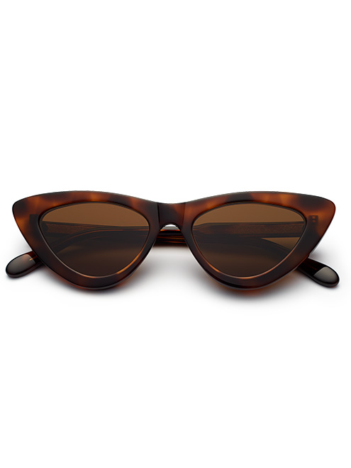 Chimi Berry 006 キャットアイサングラス Tortoise Bzar Chimi Berry 006 キャットアイサングラス Tortoise Bzar