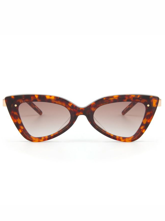 For Art S Sake Mad Mad キャットアイフレームサングラス Champagne For Art S Sake Mad Mad キャットアイフレームサングラス Champagne