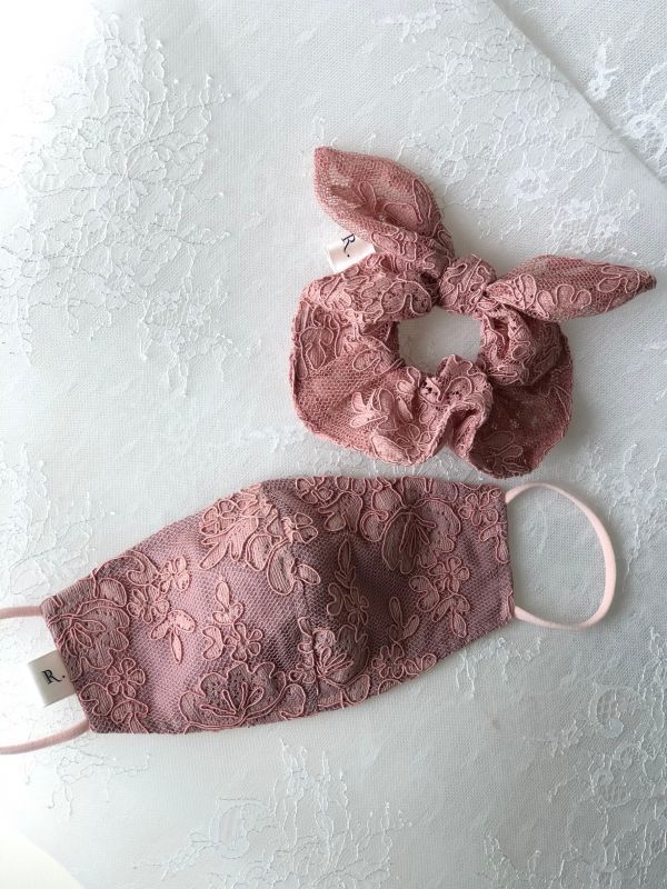 50 Off Rotsaniyom Scrunchie ヘアーシュシュ Rose Bzar