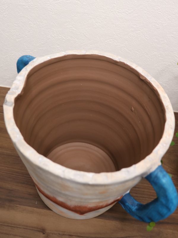 テラコッタ Abstract Pot【懸崖5号鉢用】 - BZAR