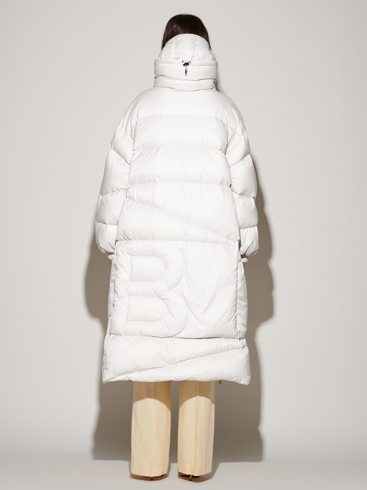 BACON】DOUBLE B MAXI WLT JACKET/フード付きオーバーサイズロング