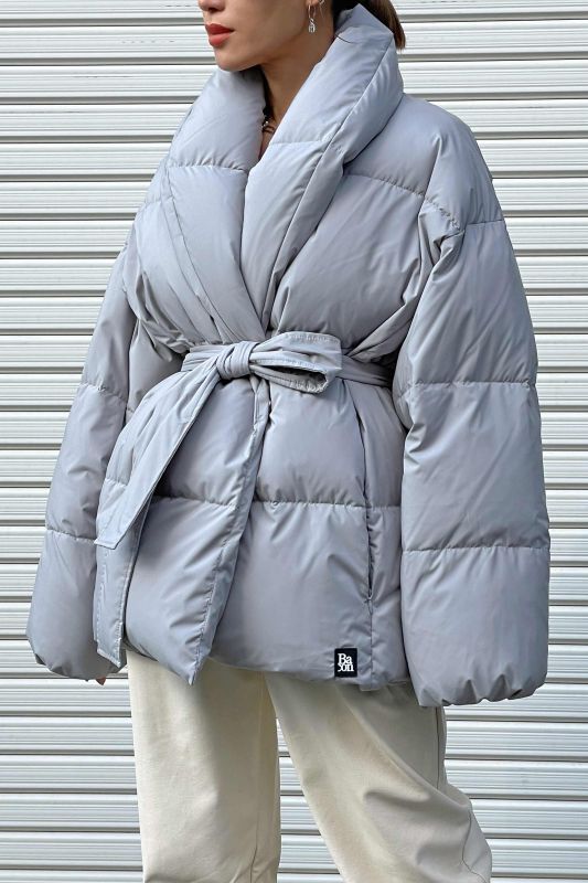 ☆40%OFF☆【BACON】DADA 78 AMEDEO ダウンジャケット［GREY］ - BZAR