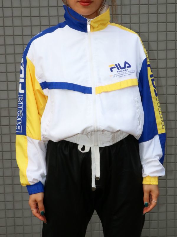 fila blue and yellow jacket